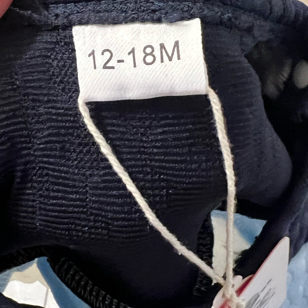 PatPat Cable Knit Kids Sweater – Navy, Light Blue & White Colorblock (NWT) - Picture 4 of 6